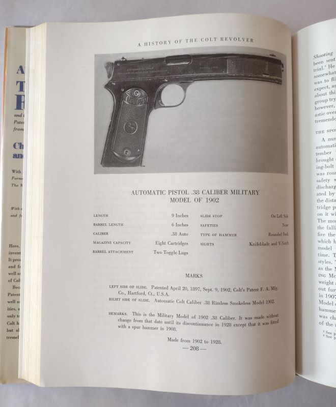 The Colt Revolver inside