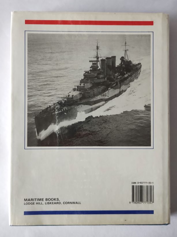 Cruisers of the Royal and Commonwealth Navies back cover