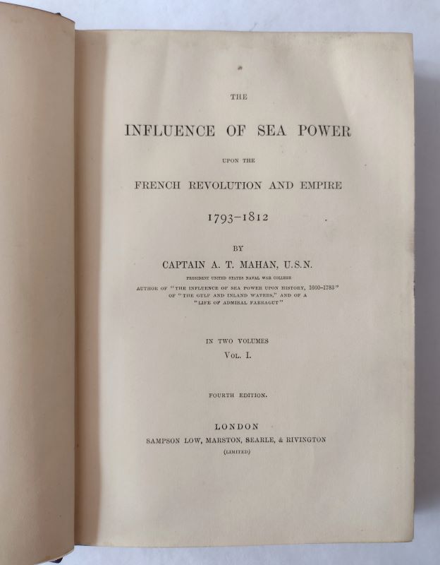 The Influence ... French Revolution and Empire title page