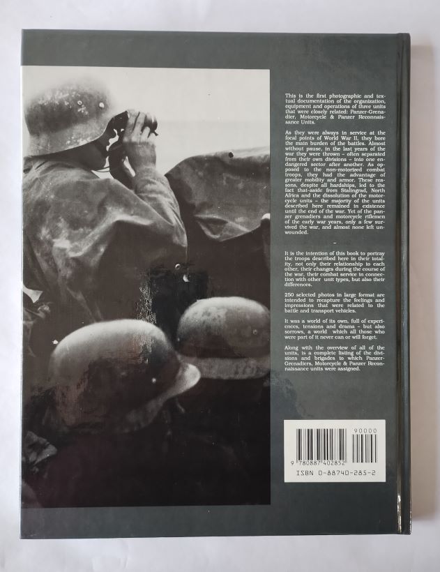 Panzer-Grenadier back cover