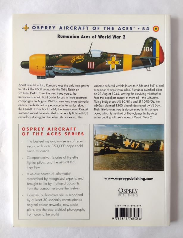 Rumanian Aces back cover