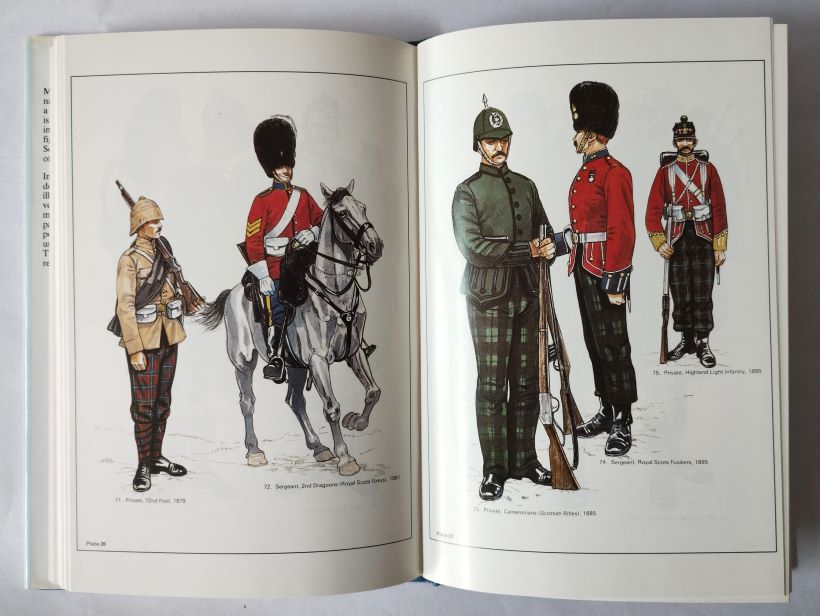 Scottish Military Dress inside