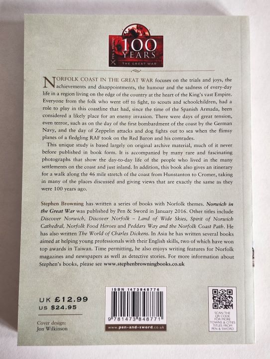 Norfolk Coast in the Great War back cover