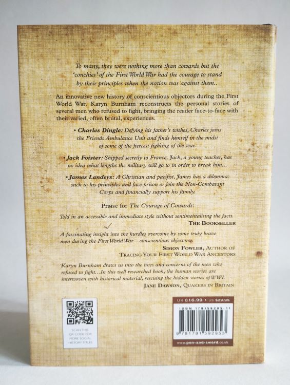 The Courage of Cowards back cover