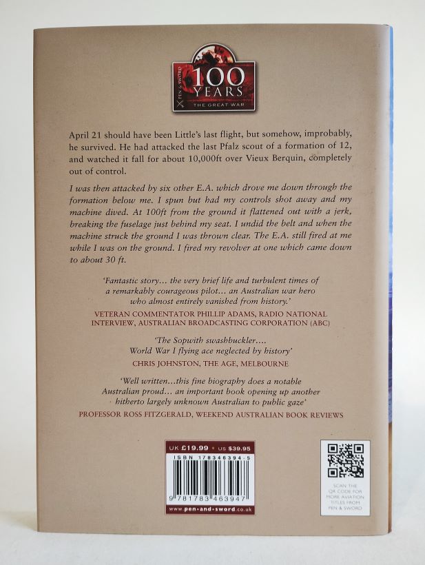 Unknown Warrior back cover