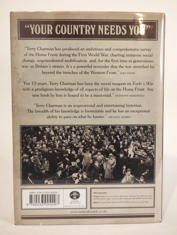 The First World War on the Home Front back cover