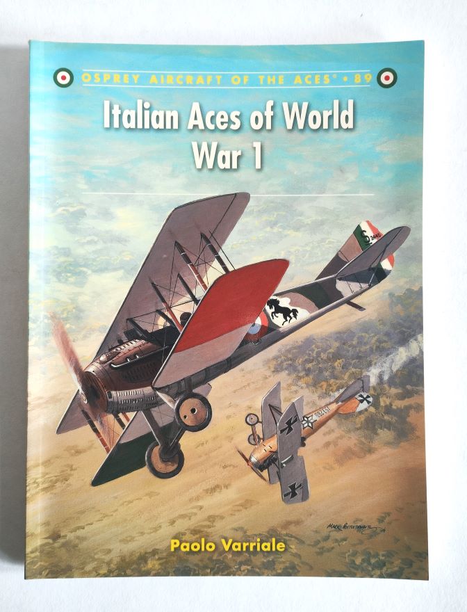 Italian Aces of World War 1 front cover