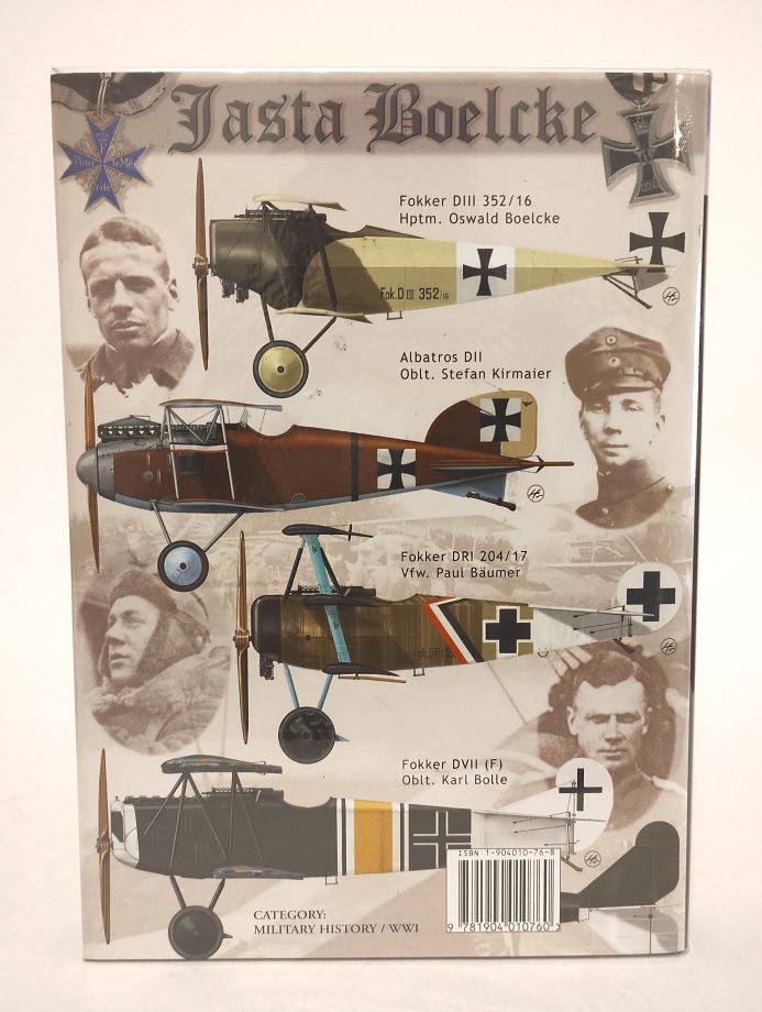 Jasta Boelcke back cover