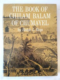 The Book of Chilam Balam of Chumayel front cover