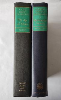 A Naval History of England spines