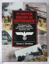 It Never Snows in September front cover