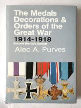The Medals Decorations &amp; Orders of the Great War 1914-1918 front cover