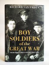 Boy Soldiers of the Great War front cover