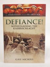 Defiance! front cover